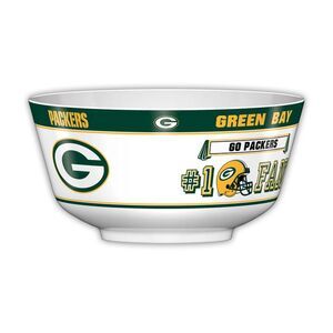Green Bay Packers All Pro Party Bowl, 11.75"